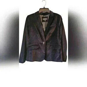 TALBOTS Velvet Blazer - 6P